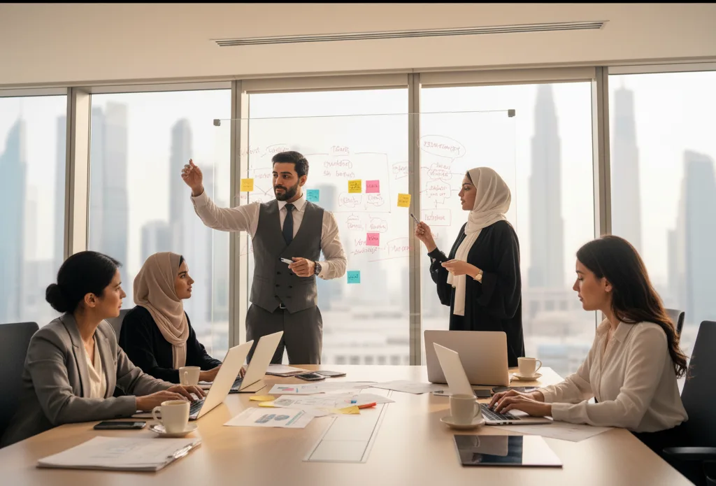 Titan Digital UAE strategy team session image