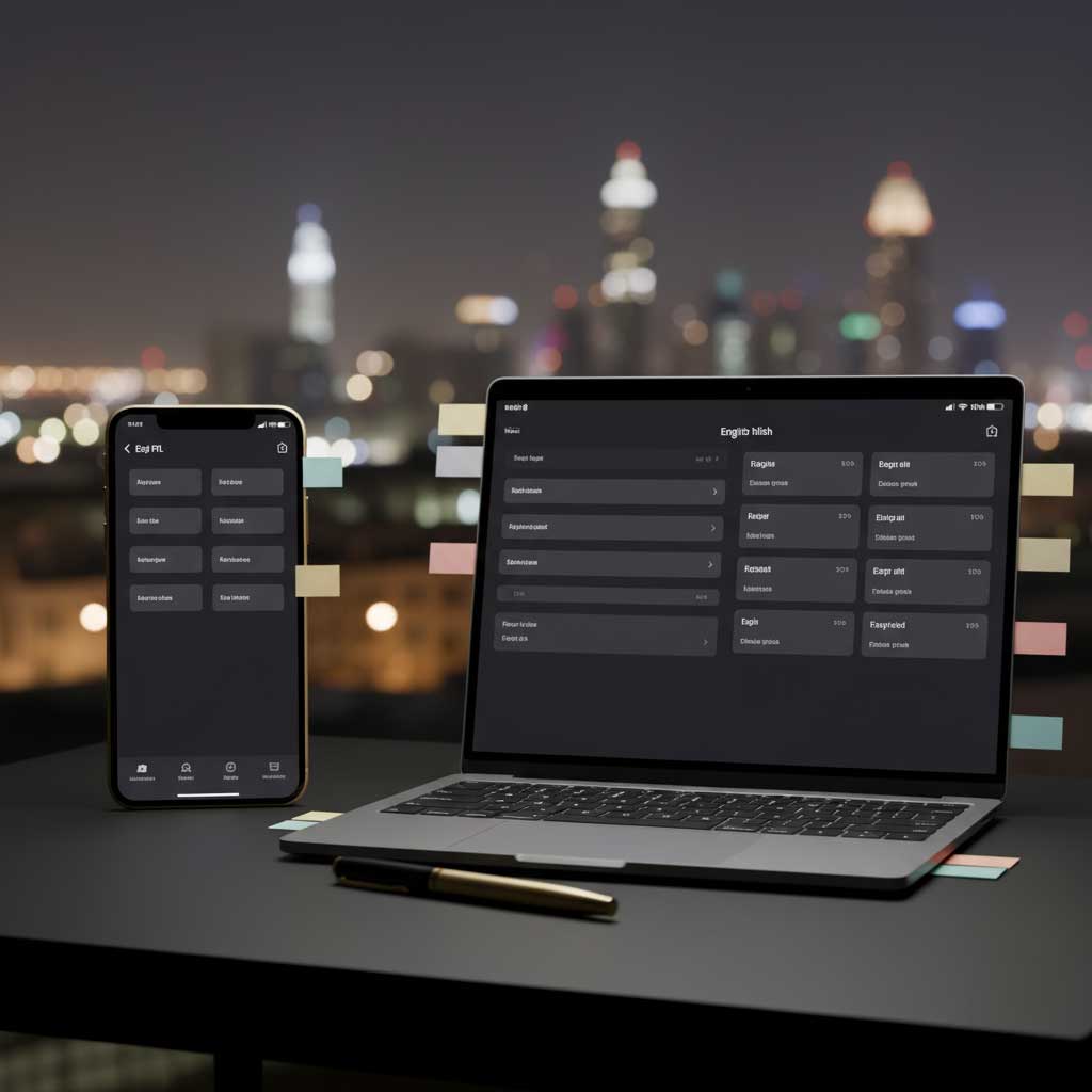 Bilingual English and Arabic content production in the UAE across mobile and desktop