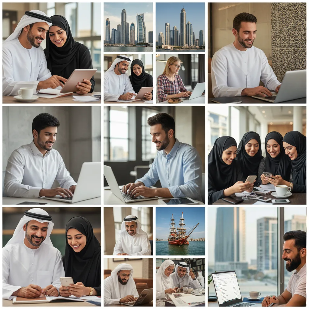 UAE audience persona grid for digital marketing