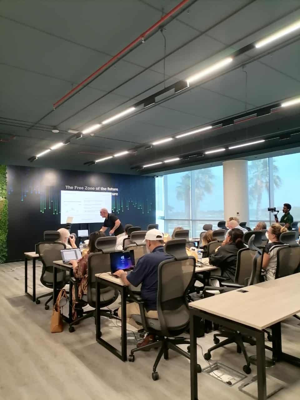 Business owners from Ras Al Khaimah attending Titan Digital UAE Google Business Profile workshop