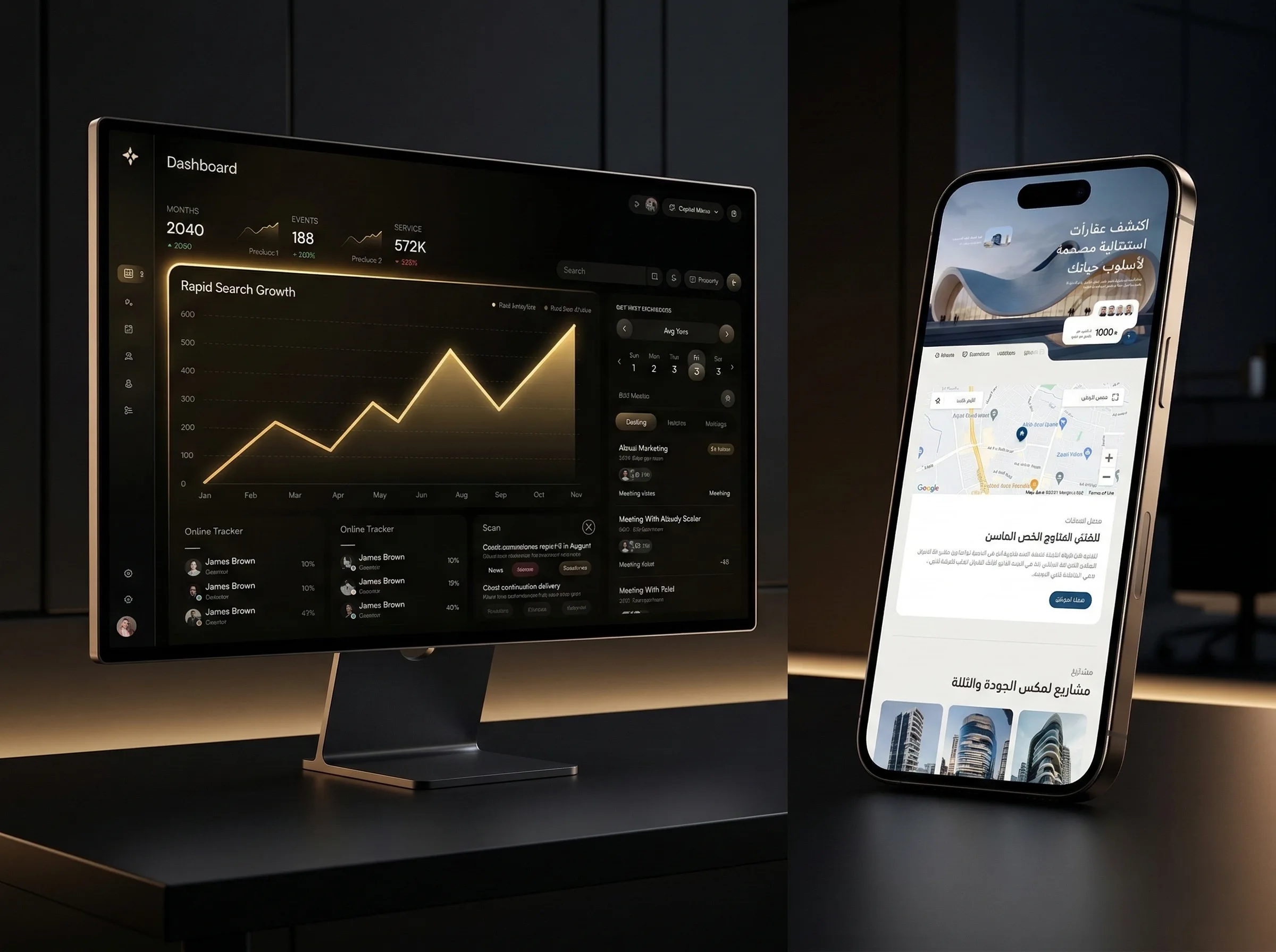 Geo Targeted SEO Results for Dubai Real Estate