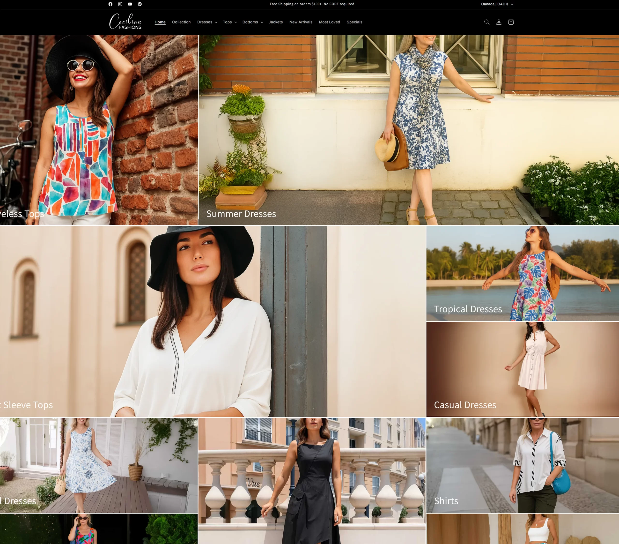 Cecilina fashion website