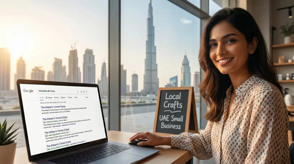 How UAE Small Businesses Get Found on Google Without Ads
