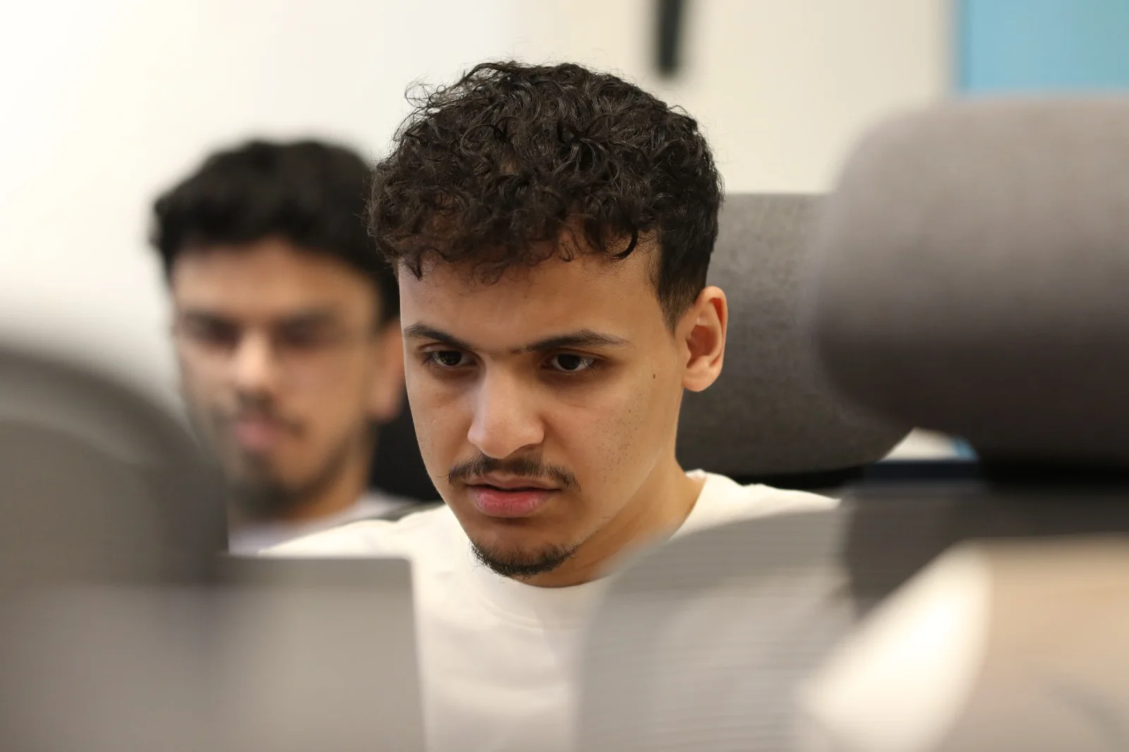 Workshop participant building their Opal flow node by node